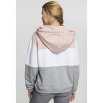 Толстовка Urban Classics Oversized 3-Tone, розовый - фото 3