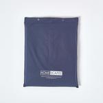 Простыня Homescapes темно-синий, 180/290 см - фото 5