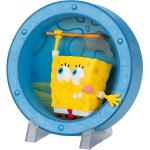 SpongeBob Dimensional Window Collection Resonance GONG Hang Tag Box 15cm POP MART - фото 2