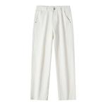 FUERZA Джинсы унисекс белые - фото 3