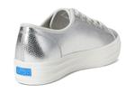 Кроссовки Keds Triple Kick Leather, цвет Silver Metallic Leather - фото 5
