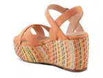 Босоножки Rainbowfun Wedge Patrizia, Red - фото 7