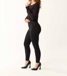 Черные джинсы Beyond Denim Pull-On FDJ - фото 4