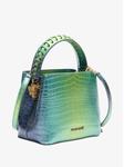 Сумка-тоут Roberto Cavalli Roar Hobo, синий - фото 4