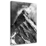 Картина арт-принт KUNSTLOFT Aim High, серый - фото