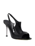 Туфли-слинги Manolo Blahnik, черный - фото 2
