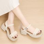 Сандалии женские Golden Silk Rabbit, бежевый - фото 9