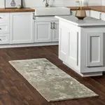 Ковер Loni Solid Shag Area Rug nuLOOM, 183 см, темно-синий - фото 57