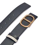 Ремень двусторонний Twin-Set, белый - фото 4