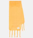 Шарф из смеси мохера и шерсти Jil Sander - фото