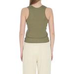 LOEWE Майка Anagram 'Khaki Green' - фото 3