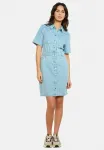 Короткое джинсовое платье Lolaliza, Blue Bleached - фото 2
