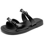 Шлепанцы женские Agsdon, черный - фото 4