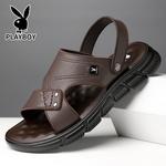 Пляжные сандалии мужские Playboy, черный - фото 8