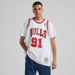 Баскетбольная майка NBA CHICAGO BULLS SWINGMAN JERSEY 1997-98 DENNIS RODMAN Mitchell And Ness, цвет Black Black - фото 3