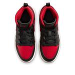Кроссовки (PS) Air Jordan 1 Mid 'Bred Twist', черный - фото 4