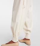 Хлопковые брюки Coccole Max Mara, Avorio - фото 5