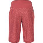 Женские шорты-велосипедки с принтом Ledro Vaude, красный - фото 2