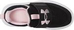 Кроссовки Under Armour Kids Flash, Black/Prime Pink/Prime Pink - фото 2