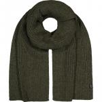 Шарф мисон шарф Barts, цвет army - фото