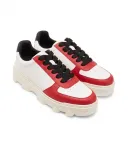 Кожаные кроссовки Dsquared2, белый - фото 3