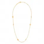 CELINE Латунное ожерелье женское золотое - фото 5