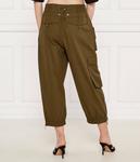 Брюки-Карго Regular fit Pinko, хаки - фото 3