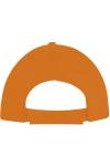 Бейсбольная кепка Buzz с 5 панелями SOL'S, оранжевый - фото 2
