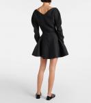 Мини-юбка из смесовой шерсти Alaïa, цвет ebene - фото 3