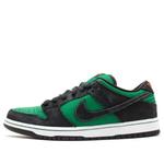 Кроссовки sb dunk low premium Nike, зеленый - фото