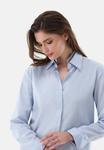 Блуза van Laack Button-down blouse, Light Blue - фото 4