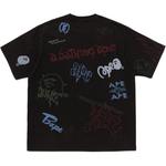 Футболка FW25 мужская A BATHING APE, черный - фото 2