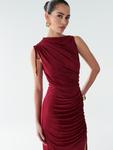 Платье BWLDR Eternity, бургундия - фото 6