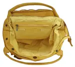 Шоппер X-Zone, натуральная кожа, желтый - фото 5