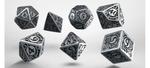 Аксессуары Steampunk Metal Polyhedral Dice Set (7) - фото