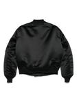 Атласный бомбер Black Comme Des Garçons, черный - фото 2