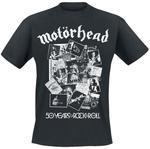 Футболка Motörhead 50 Scrapbook Photos, черный - фото