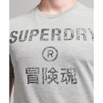 Футболка Superdry Vintage Corp Logo, серый - фото 4