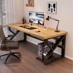 Стол компьютерный 120x60x75 см, массив дерева, 25 мм, цвет walnut - фото 5