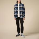 Рубашка мужская платье синяя/черная Vans, черный - фото 3