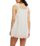 Платье Free People Latecia Emb Mini, Ivory Combo - фото 3