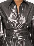 Forte Forte металлическая рубашка - фото 5