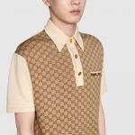 Рубашка поло мужская хаки Gucci, хаки - фото 5