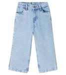 Джинсы Felix с широкими штанинами Wheat, Light Blue - фото