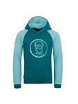 Худи Trollkids Stavanger, цвет teal/aqua - фото