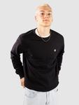 Свитер Element Icon Embroidery Sweater, flint black - фото