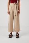 Брюки ONLMARSA SOLID PAPERBAG ONLY, бежевый - фото 3
