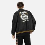 Куртка мужская черная Evisu, черный - фото 3