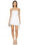 X revolve аня мини платье Amanda Uprichard, белый - фото