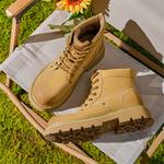 Ботинки Martin унисекс желтый Eblan - фото 5